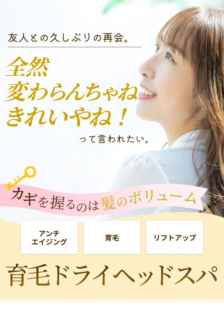 育毛ドライヘッドスパ